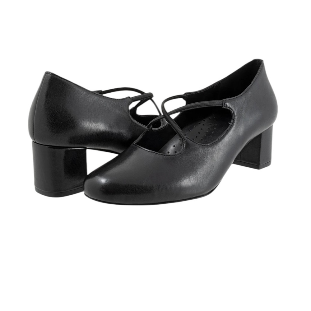 Womens/Trotters/Black/Demi/Pump/Size: 10.5 W